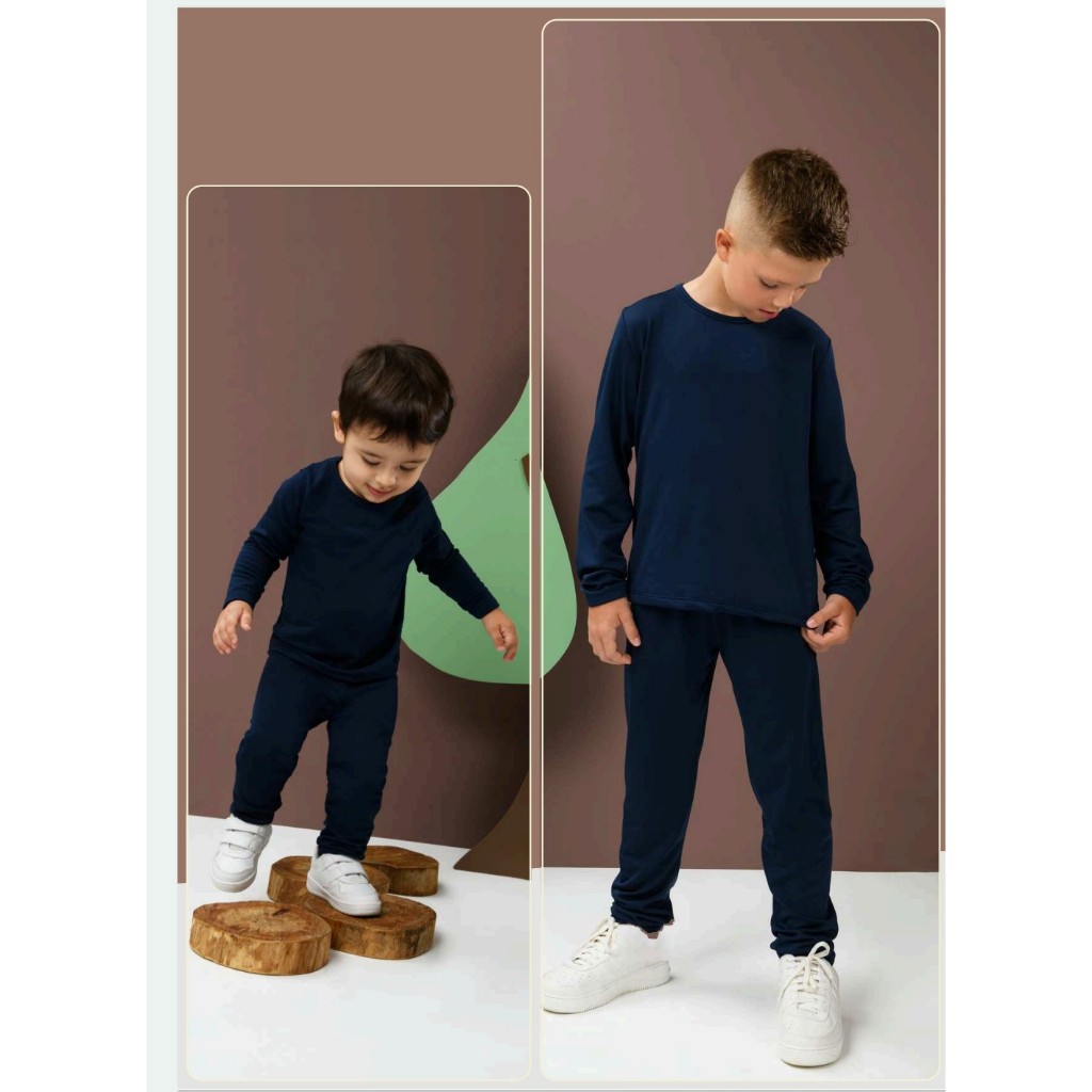 Conjunto calça e blusa térmica  peluciado Infantil tamanho 2