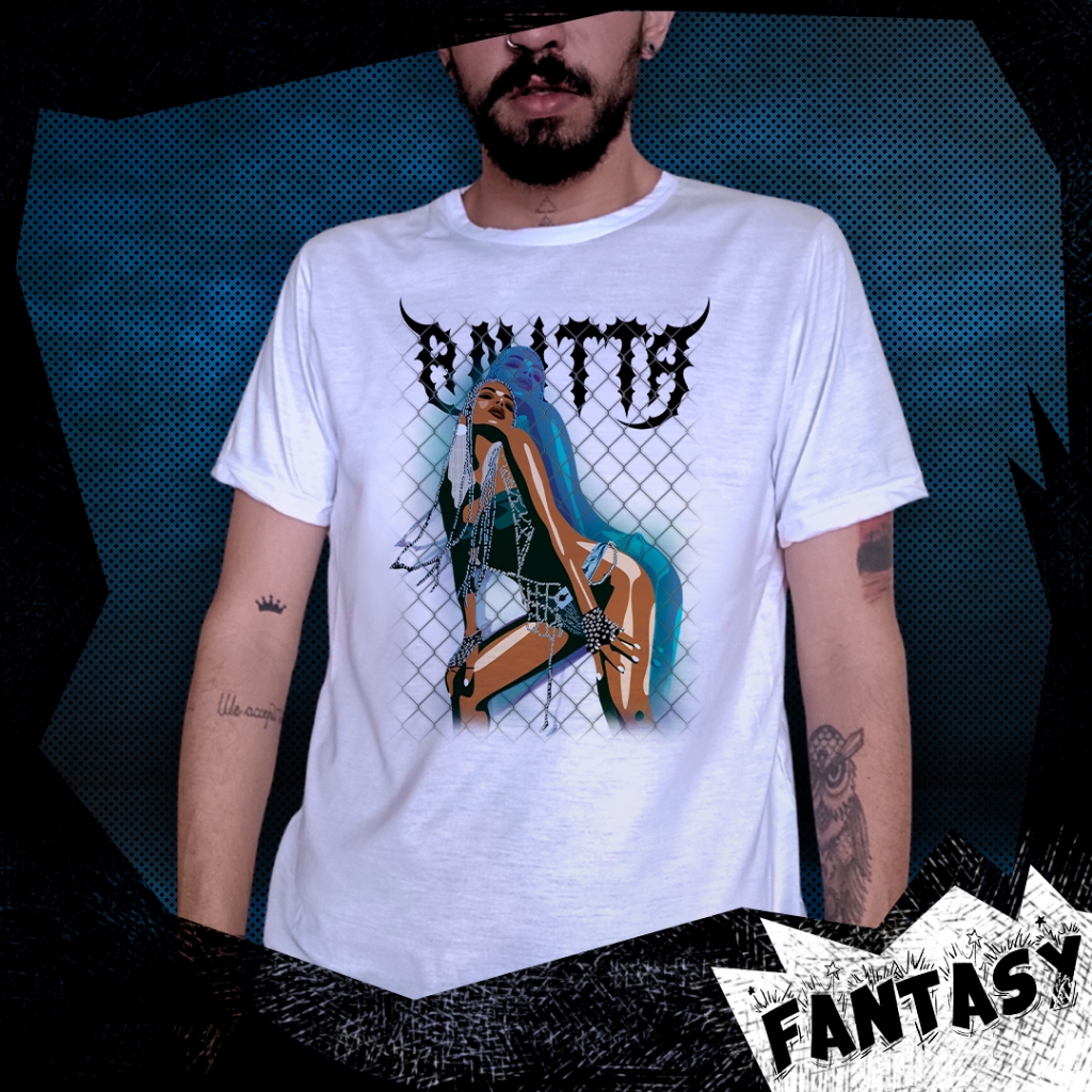 Camiseta Anitta - Funk Generation  | Fantasy Art