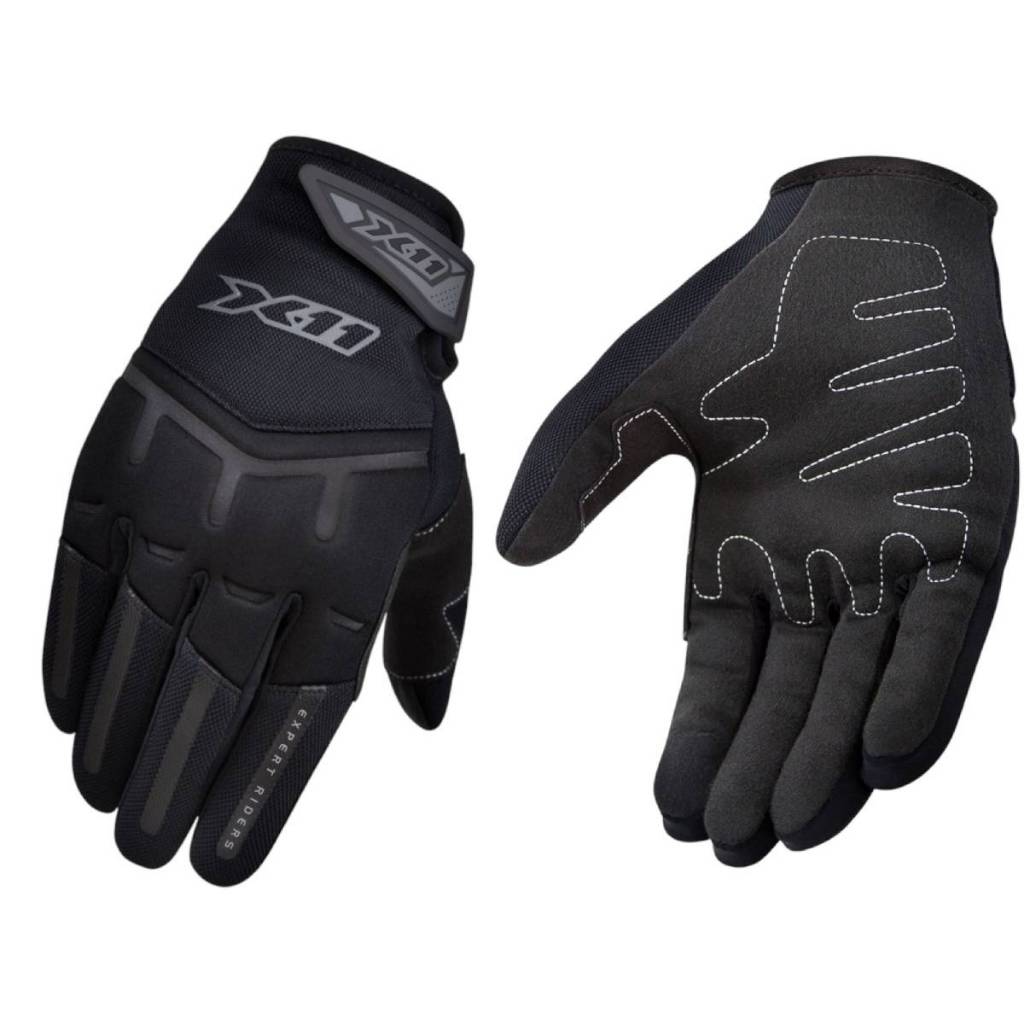 Luva Moto Fit X Função Touch Screen Motociclista X11 Cor Preto Tamanho Gg