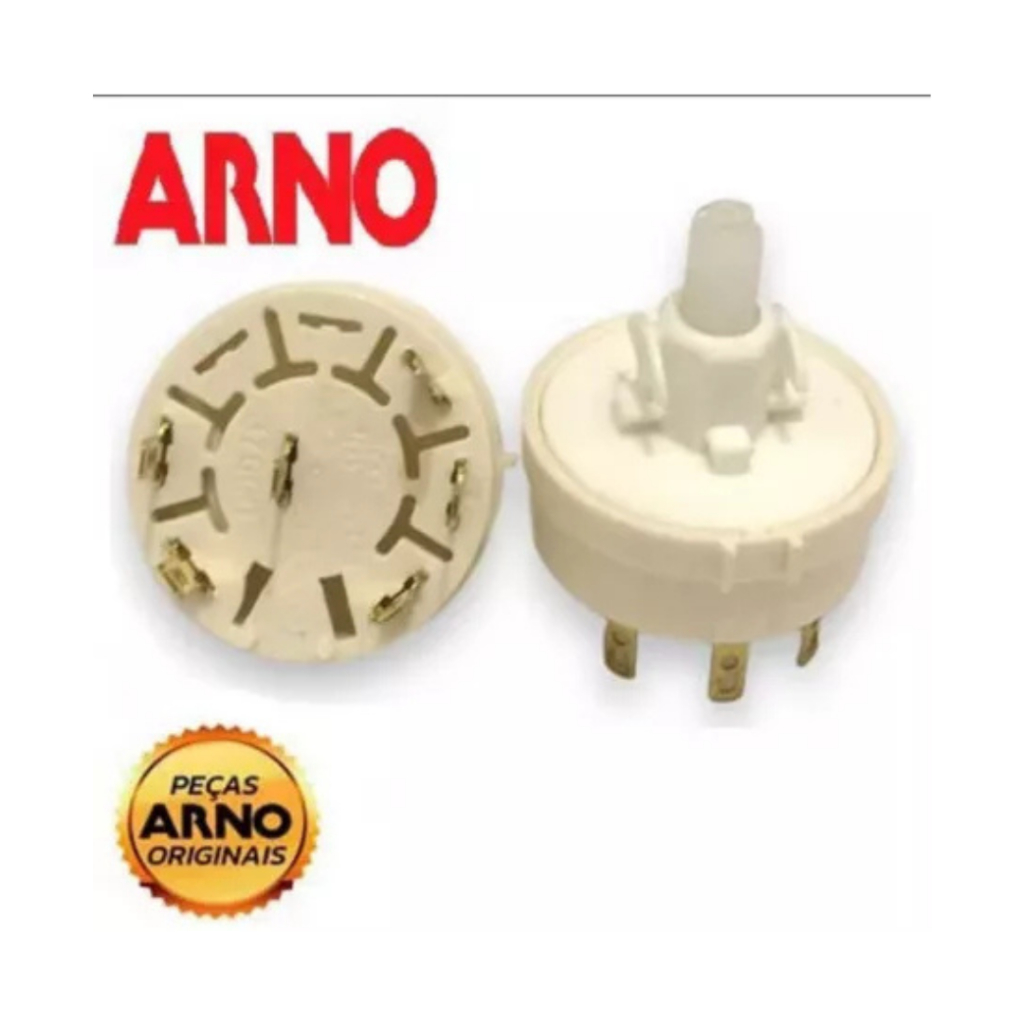 Chave Interruptor Ventilador Arno Original Vf40 Vf30 Vd40