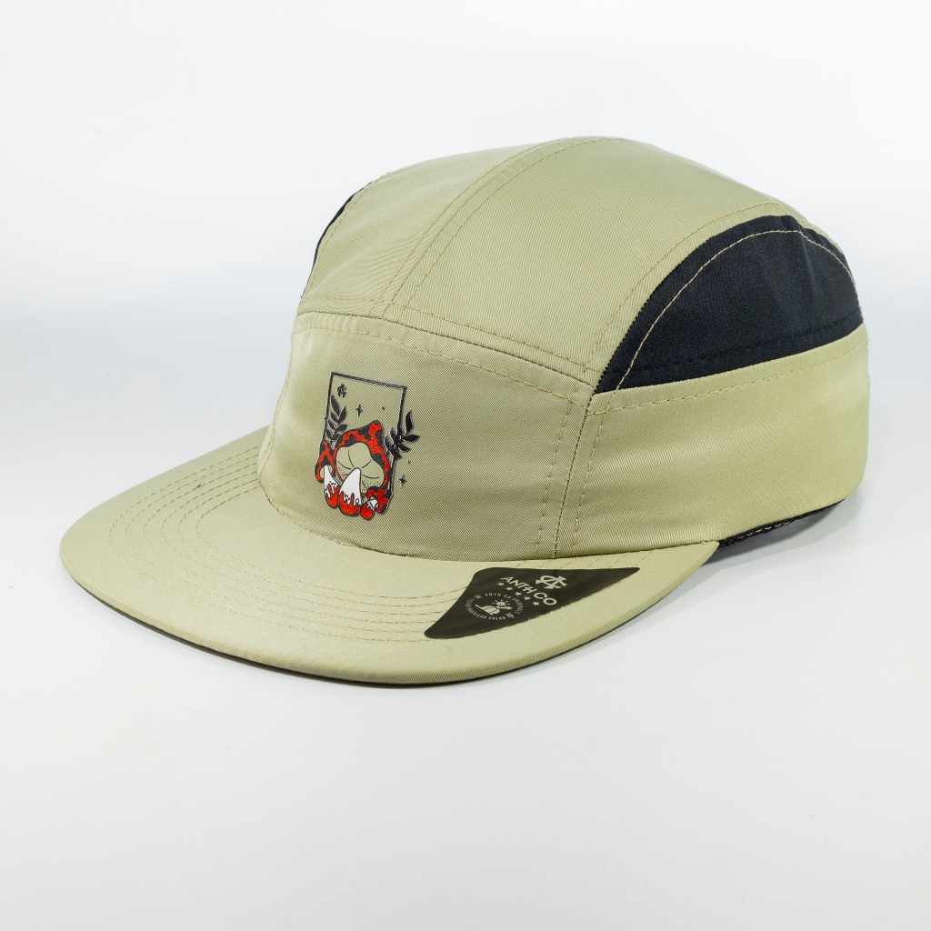 Boné Original Five Panel Anth Co 5 Panel Aba Reta masculino feminino skatista cogumelo maculino