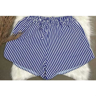 SHORTS DUNA LISTRADOS FEMENINO em Oferta na Shopee