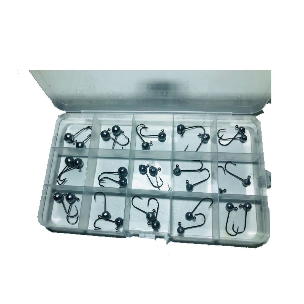 kit 30 micro jig head 1g 2g 3g anzol inox super resistente  MELHOR PREÇO!!!!!  ultra ligth em Oferta na Shopee