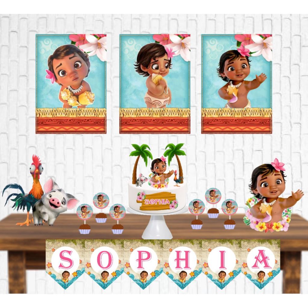 KIT FESTA MOANA BABY