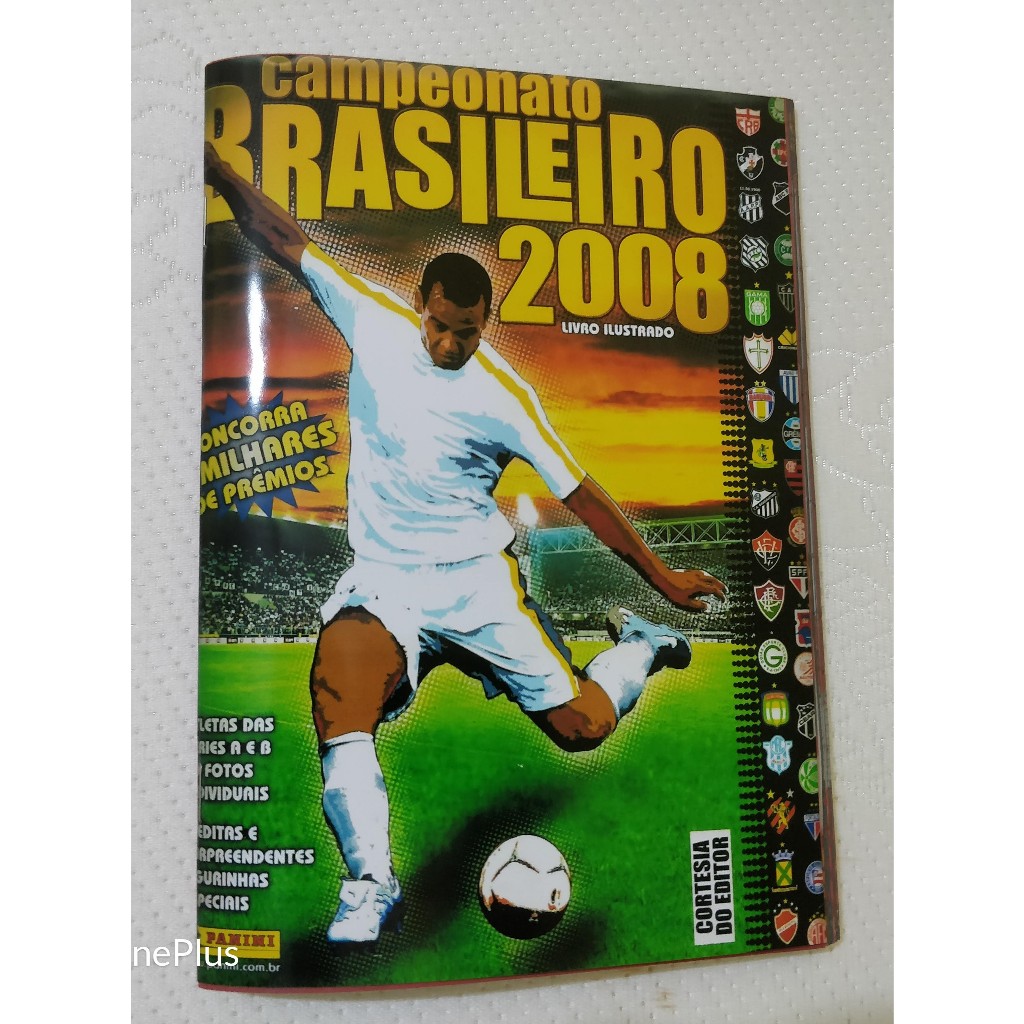 Álbum Campeonato Brasileiro 2008: Onde Comprar | BuscaProdutos