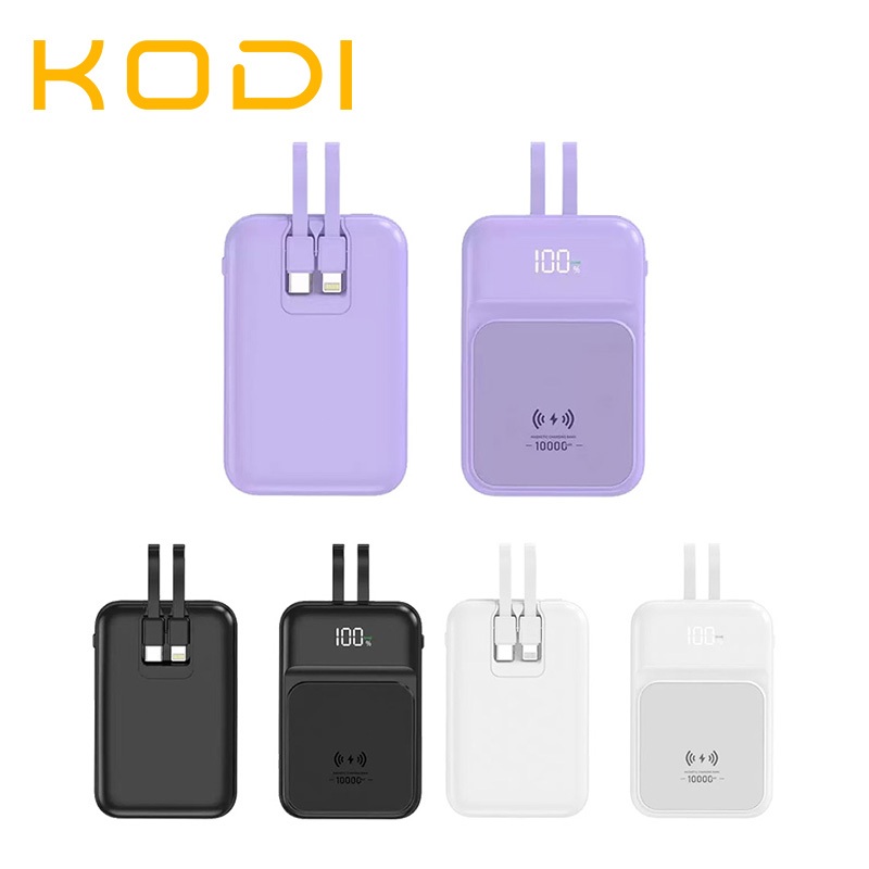 Power Bank 10000mAh 2em1 com Carregador Magnético 22.5W Rápido e Portátil - Inclui Cabo Universal-A8