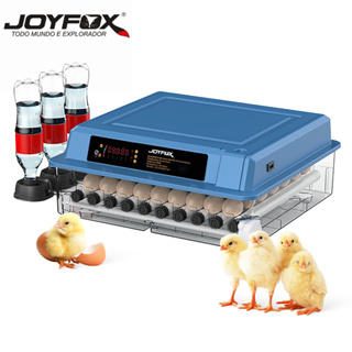 Chocadeira Automática Digital 64/100 ovos de Galinha com Ovoscopio Controle de temperatura totalmente automático em Oferta na Shopee