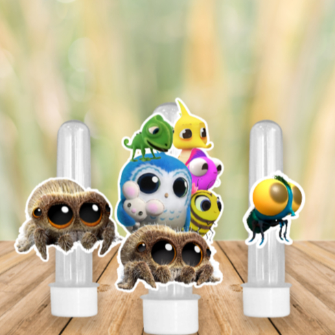 Aplique Simples LUCAS THE SPIDER/LUCAS A ARANHA– Lembrancinhas Divertidas para Sua Festa! 6x4 cm