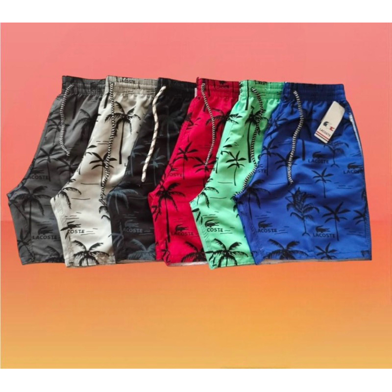KIT 5 BERMUDAS MAURICINHO coqueiro TACTEL, SHORTS MODA VERÃO