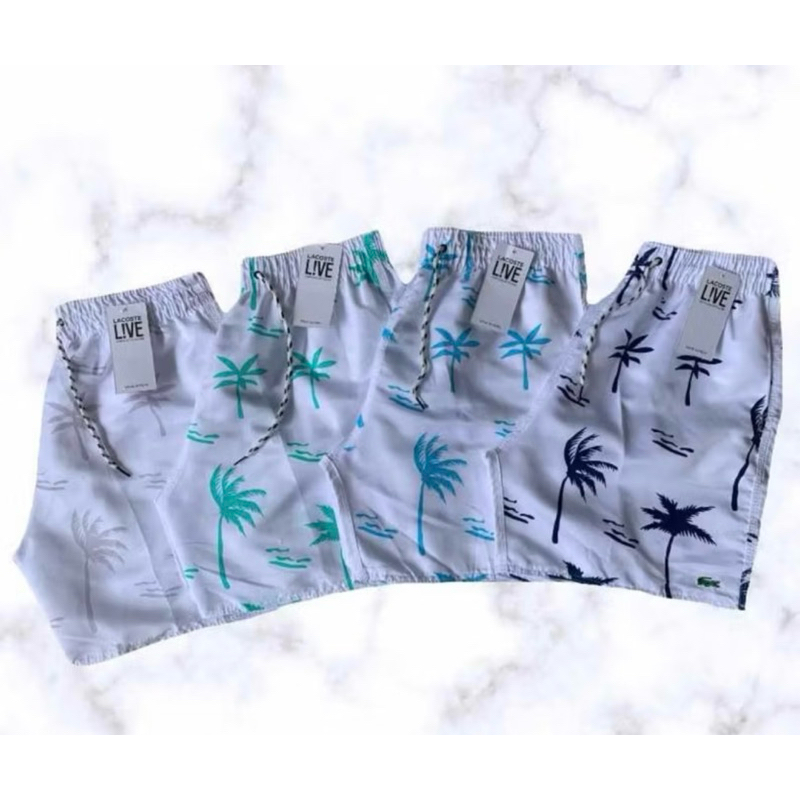KIT 2 BERMUDA SLYN MAURICINHO COQUEIRO MODA PRAIA SHORT TACTEL em Oferta na Shopee