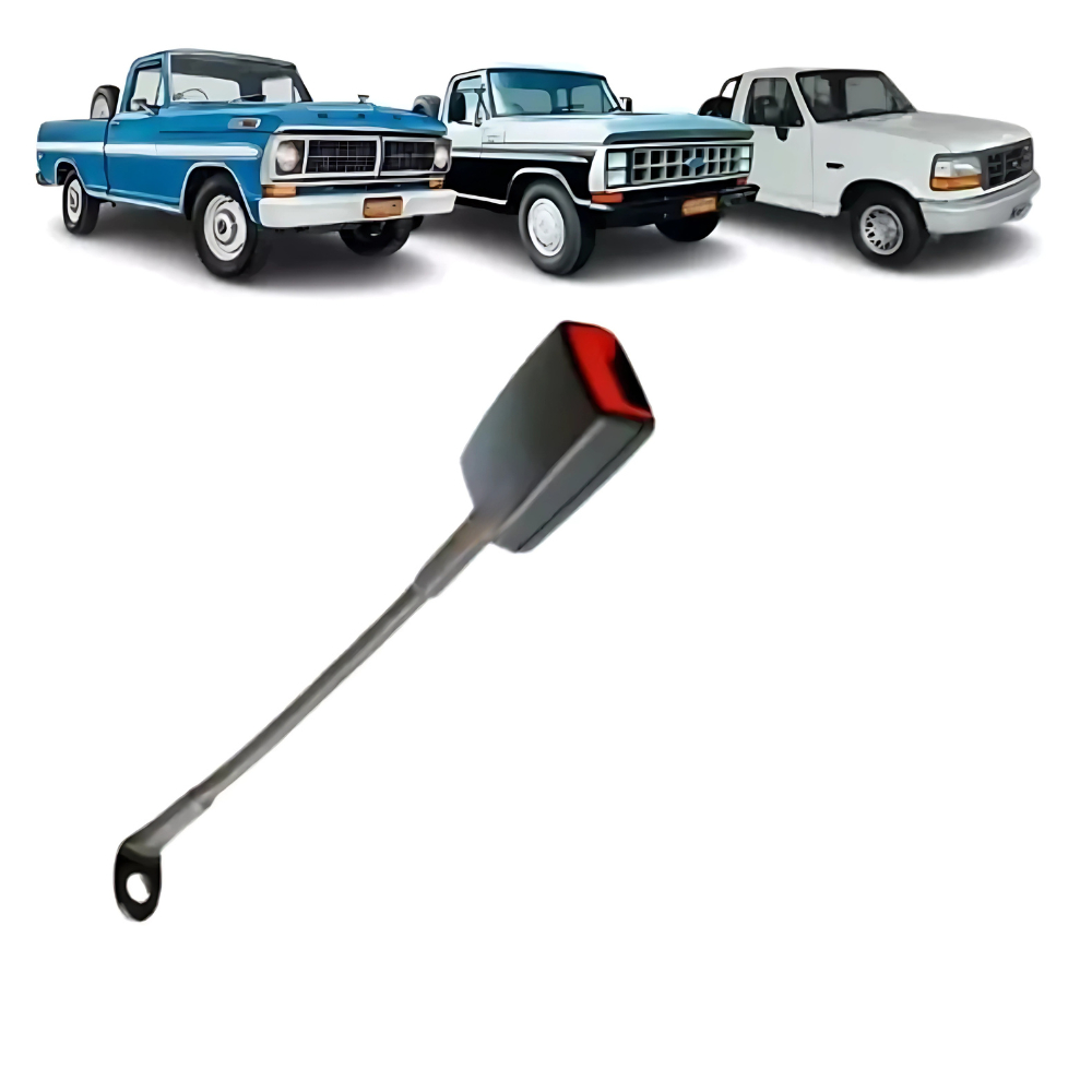 Fecho Cinto femêa Segurança Ford F1000 1779 a 1982 Haste Flexível