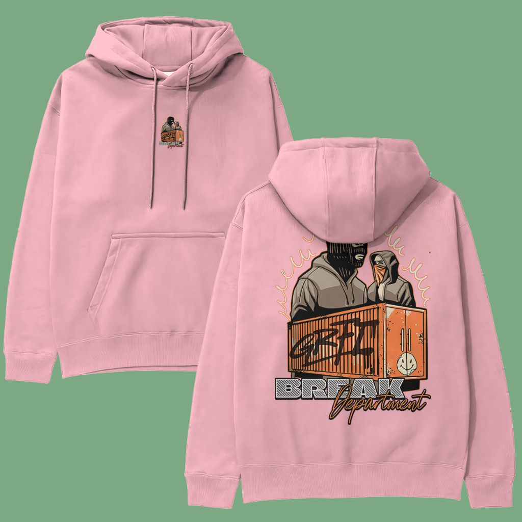 Moletom canguru estampa break department em  DTF blusa de frio para sair confortavel no inverno