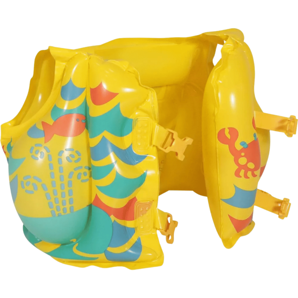 Colete Boia Inflável Infantil Tropical Salva Vidas Bel em Oferta na Shopee