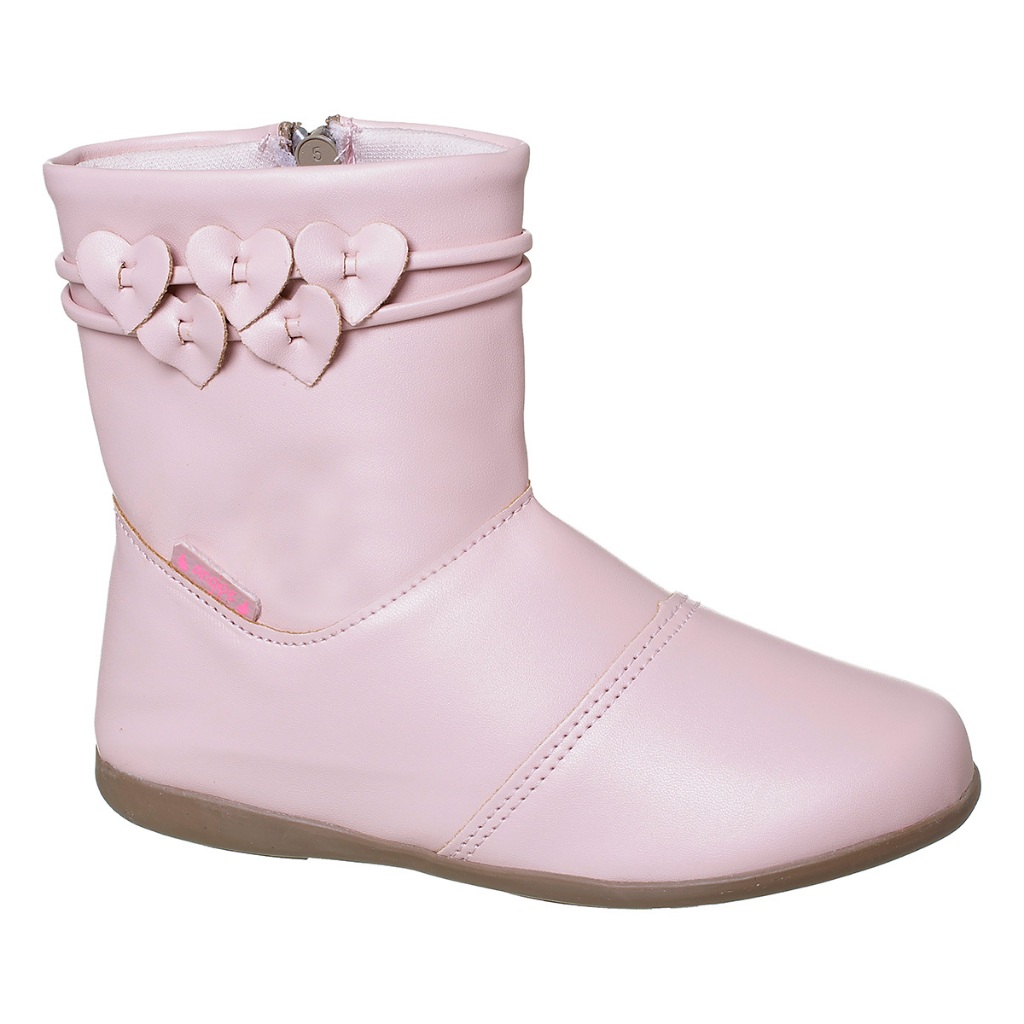 Bota Infantil Feminina Botinha de Menina Cano curto Delicada em Oferta na Shopee