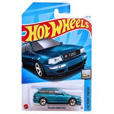 C4982 HOT WHEELS CARROS FACTORY FRESH 94 AUDI AVANT RS2 HTD49 - MATTEL