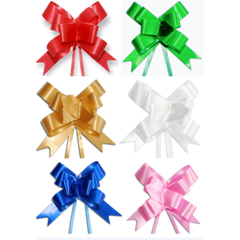 10 Laços Mágico Fácil Liso Para Presente - P/M/G