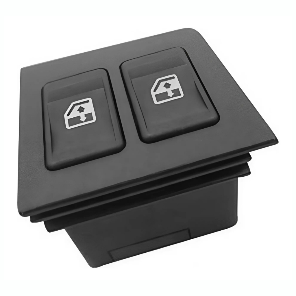 Botão Interruptor Vidro Elétrico Fiat Uno 2004 Duplo L/e