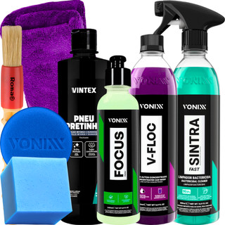 Kit Shampoo V-Floc Focus Limpador Sintra Fast Vonixx Pretinho Vintex em Oferta na Shopee