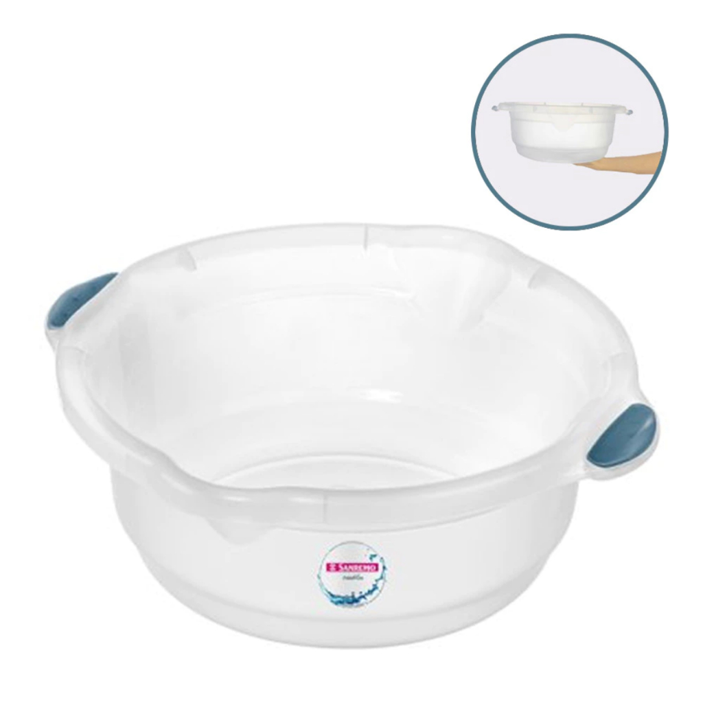 Bacia De Plastico Sanremo Reforçada em Oferta na Shopee
