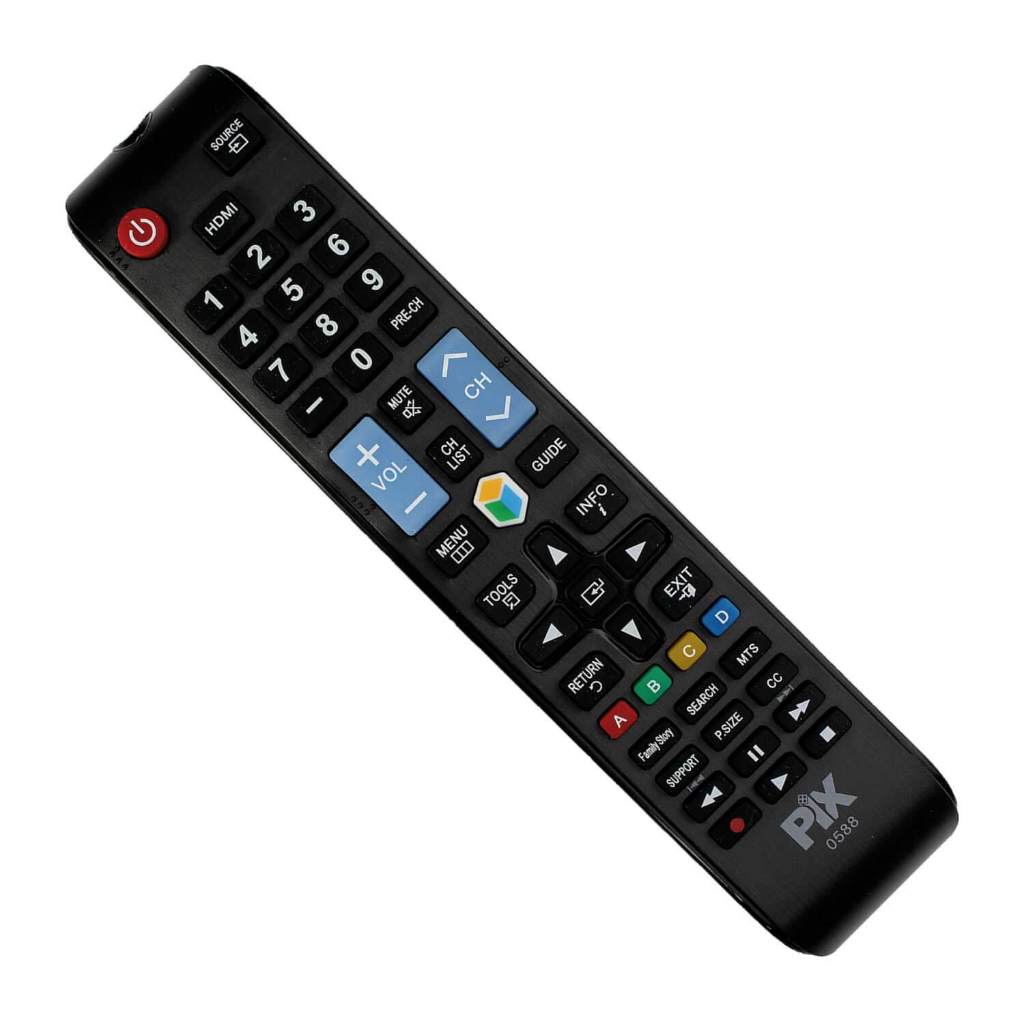 Controle Remoto Tv Led AA59-00588a Un40es6100 Tecla Smart