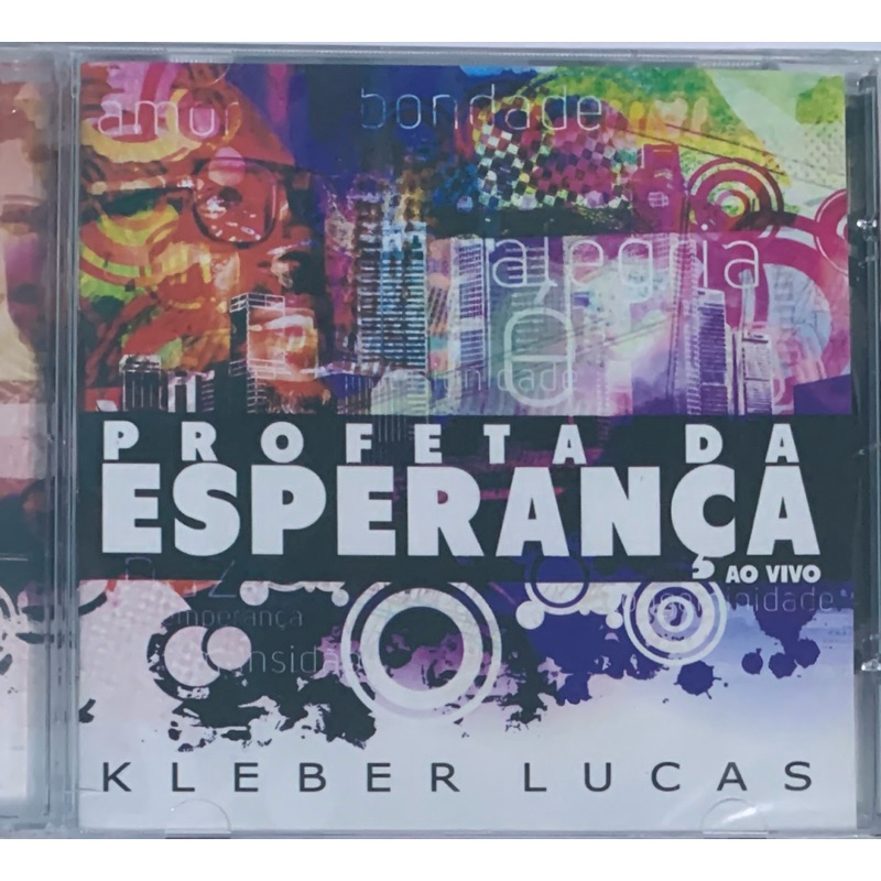 506 - KLEBER LUCAS PROFETA DA ESPERANÇA CD LACRADO ORIGINAL