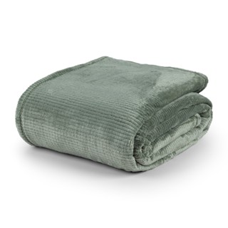 Manta Queen 280gr m² Aveludada Com Relevo 2,20 m x 2,50 m Cobertor Jacquard