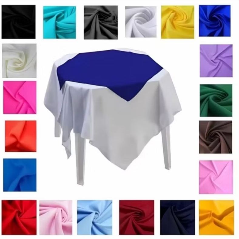 kit 14 toalhas de mesa cobre manchas Oxford 0.75×0.75 para buffet festa- luxo em Oferta na Shopee