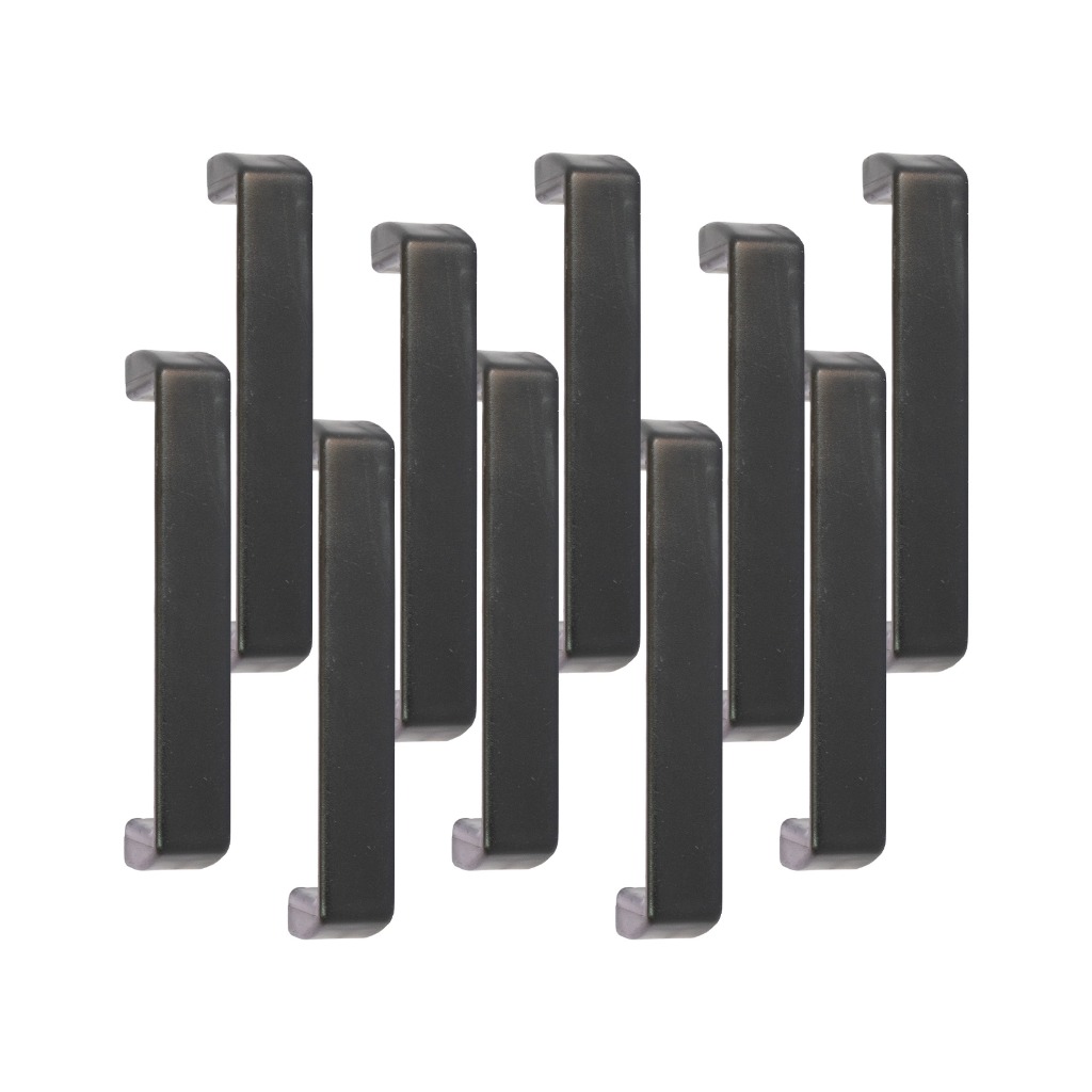 14 Puxadores Para Gaveta Preto Arquivo Aco Escritorio 9,6cm em Oferta na Shopee