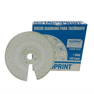 Disco De Tacografo Semanal 125km T00957040 Tac001-125-s 1402 em Oferta na Shopee