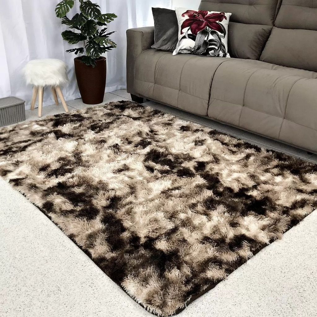 Tapete Grande 4 Metros Peludo Felpudo Macio Grosso em Oferta na Shopee