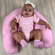 Almofada amamentação lisa micropercal 400 fios várias cores