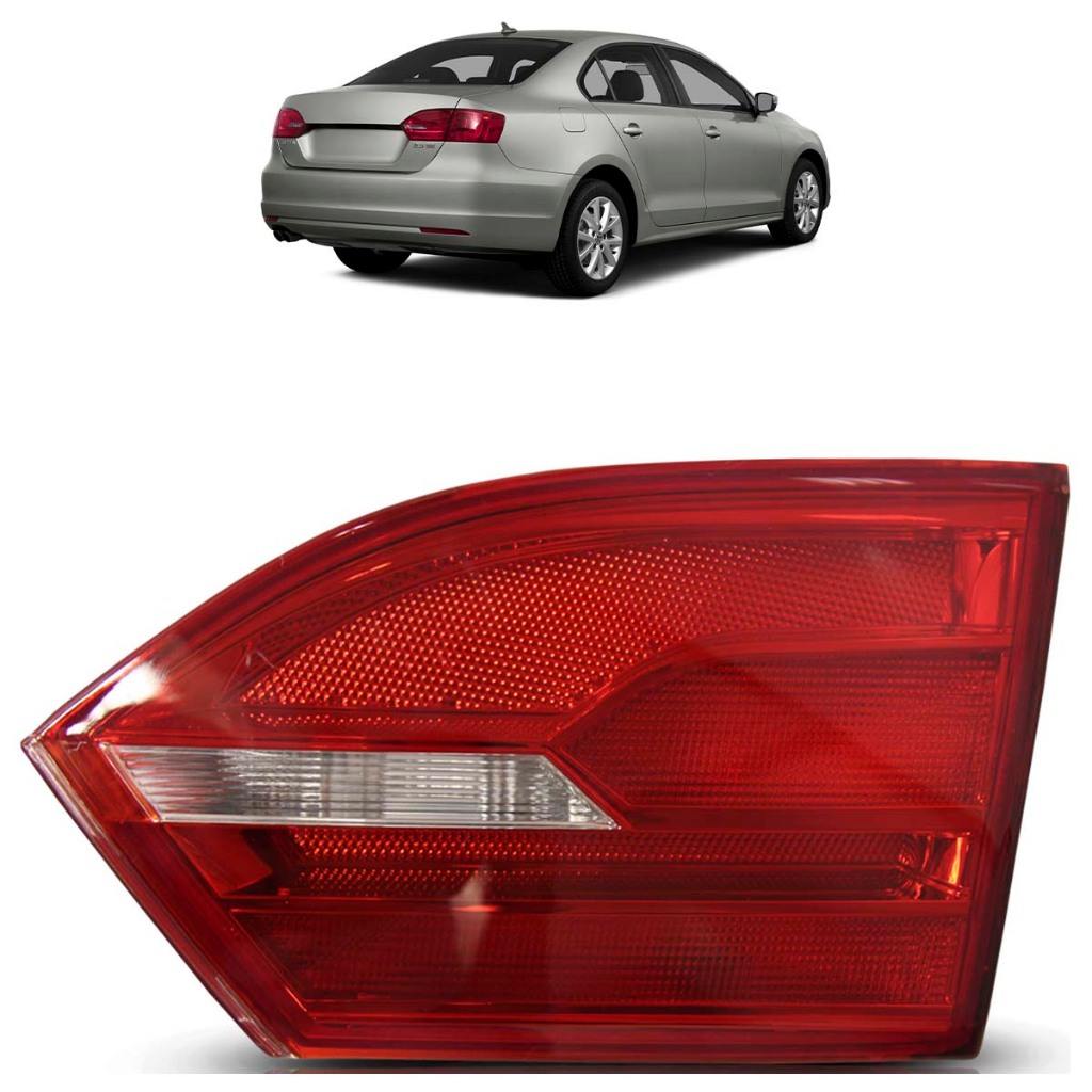 Lanterna Traseira Jetta 2011 2012 2013 2014 Bicolor Porta Malas