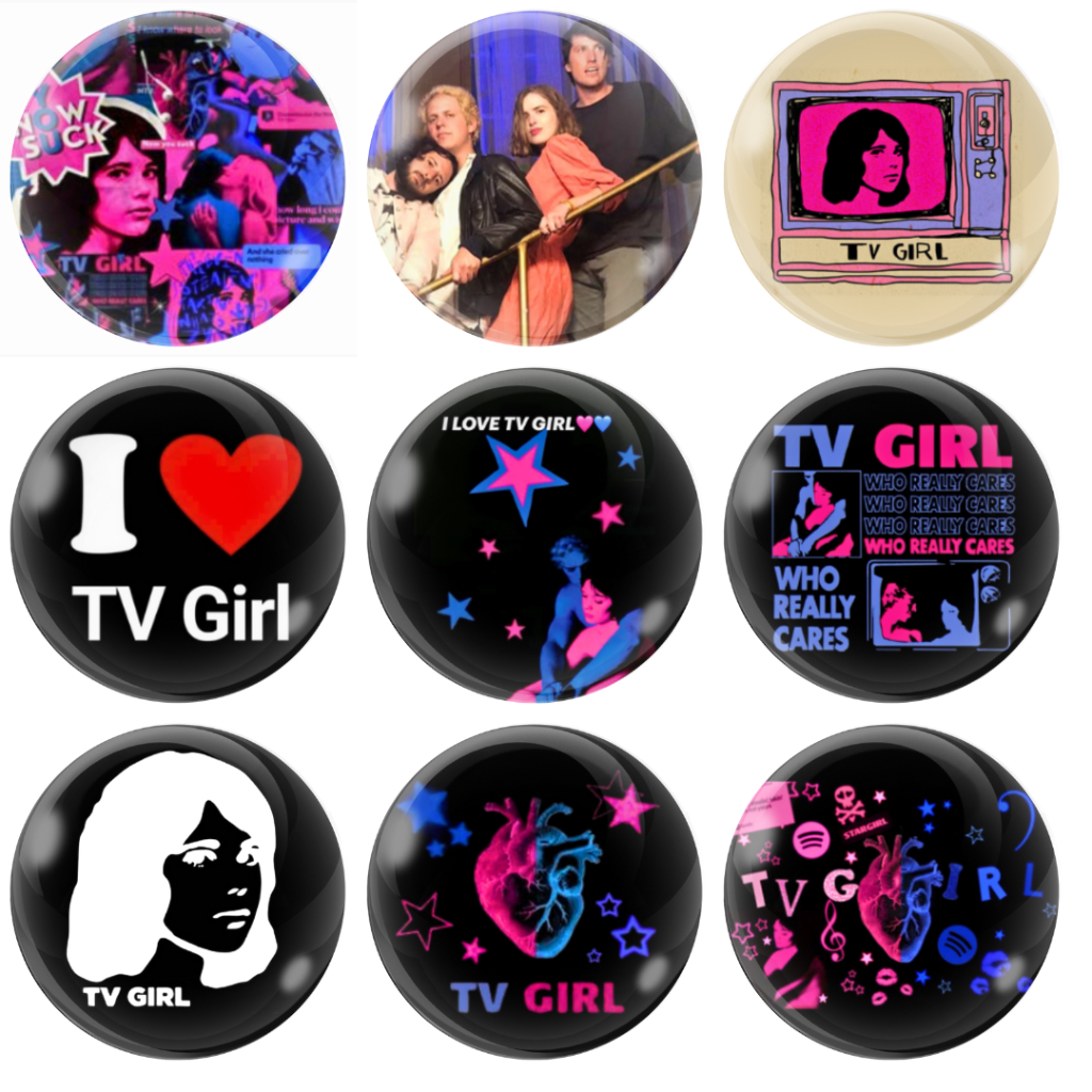 Bottons Broches Tv Girl (4,5cm) em Oferta na Shopee