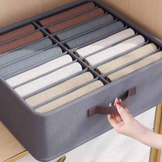 Organizador de Gaveta Roupas Íntimas Com 14 Divisórias Meias Jeans Camisas Dobrável em Oferta na Shopee