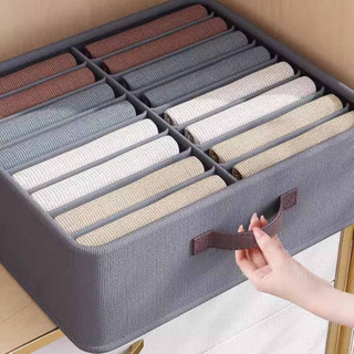 Organizador de Gaveta Roupas Íntimas Com 14 Divisórias Meias Jeans Camisas Dobrável