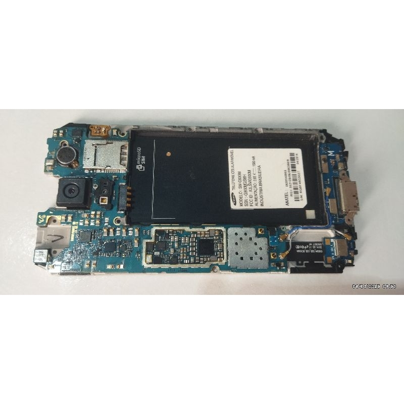 Placa mãe Samsung G900M para retirada de componentes