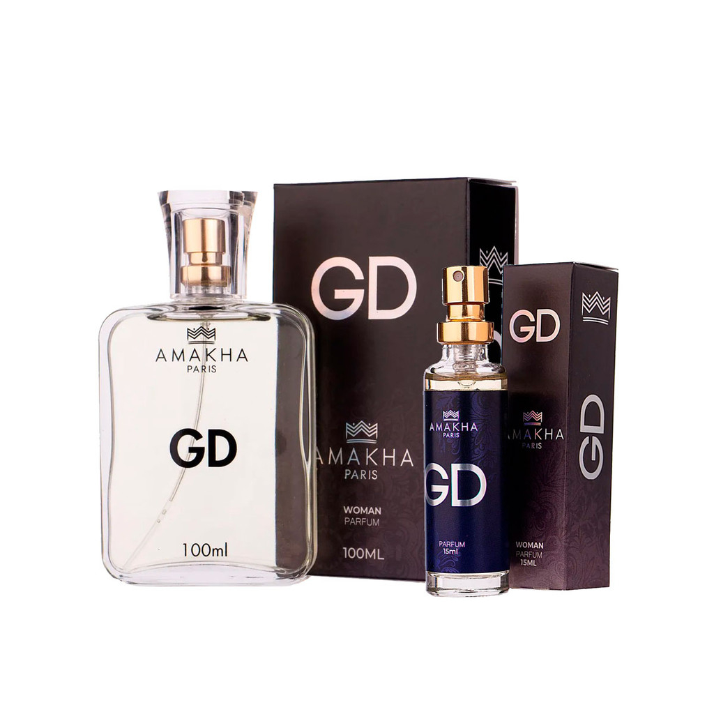 Kit Perfumada GD Woman: Perfumes 100ml + 15ml | Amakha Paris