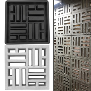 Forma Elemento Vazado Molde Cobogó 39x39x7 Taco Chines Muxarabi Gobogó Tijolo Aberto em Oferta na Shopee