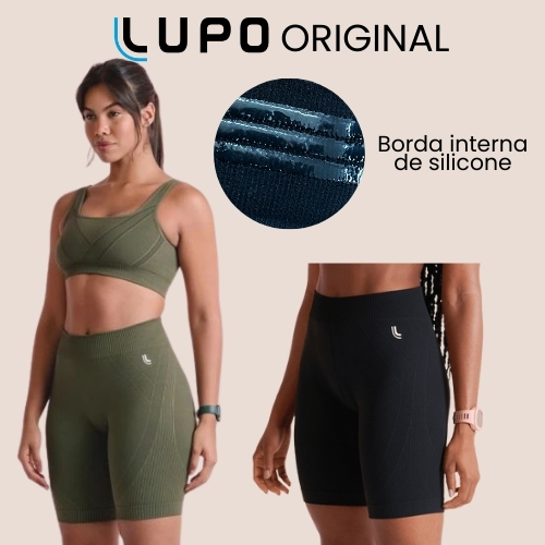 Bermuda Max Lupo Sport Feminina Fitness Ciclista Academia Vôlei Short Original