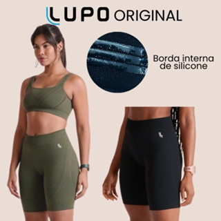 Bermuda Max Lupo Sport Feminina Fitness Comprido Longo Academia Vôlei Ciclismo Short Liso ...