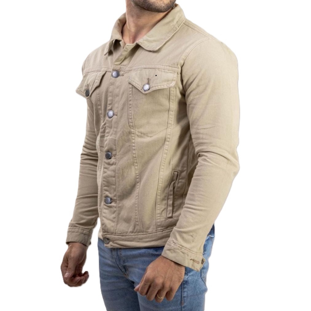 Jaqueta Jeans Ou Sarja Masculino Premium.