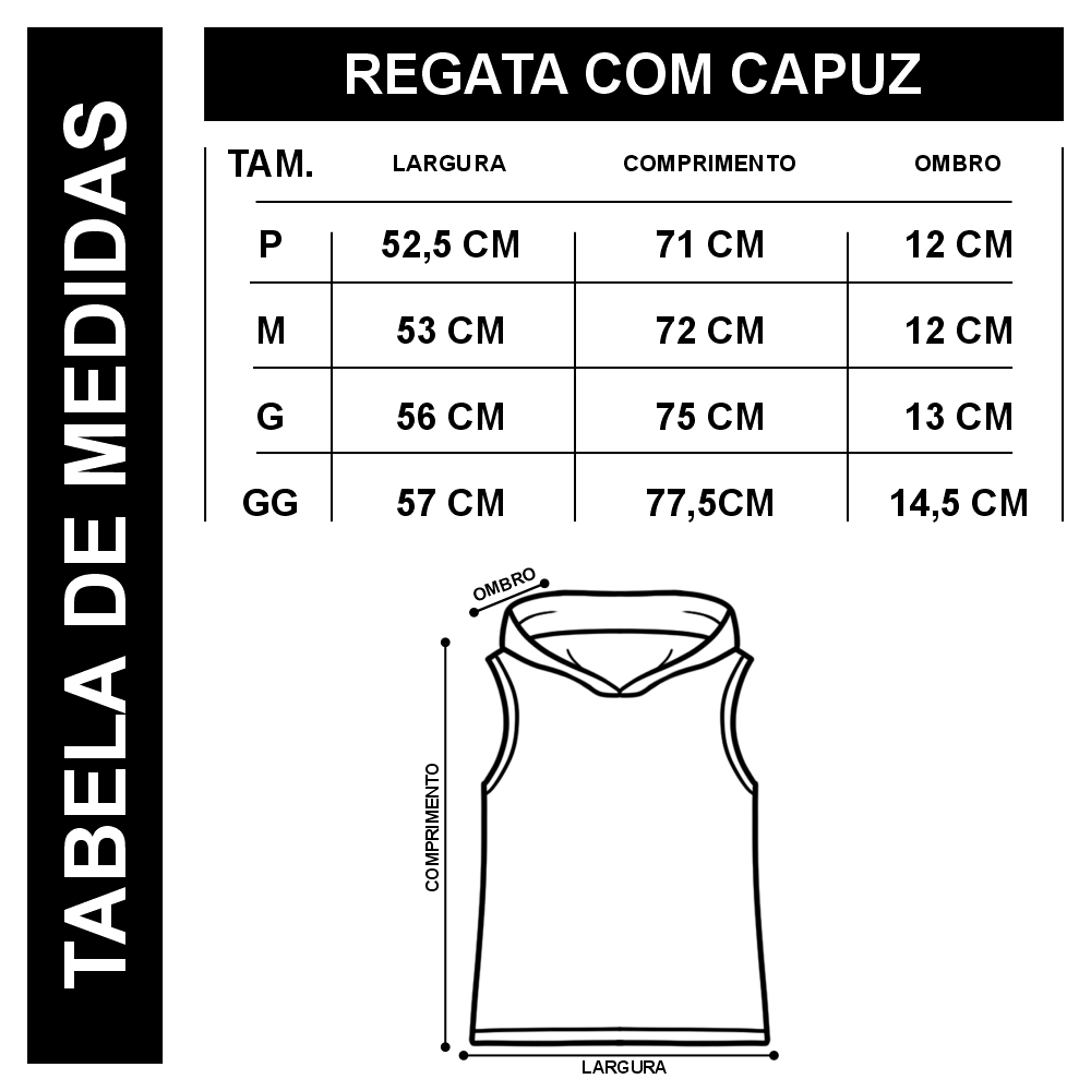 Regata com Capuz Dragão Japonês Frente Camiseta Masculina Longline Treino Academia