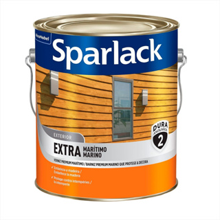 Verniz Sparlack Extra Marítimo Natural Acetinado Para Madeira 3,6 litros em Oferta na Shopee