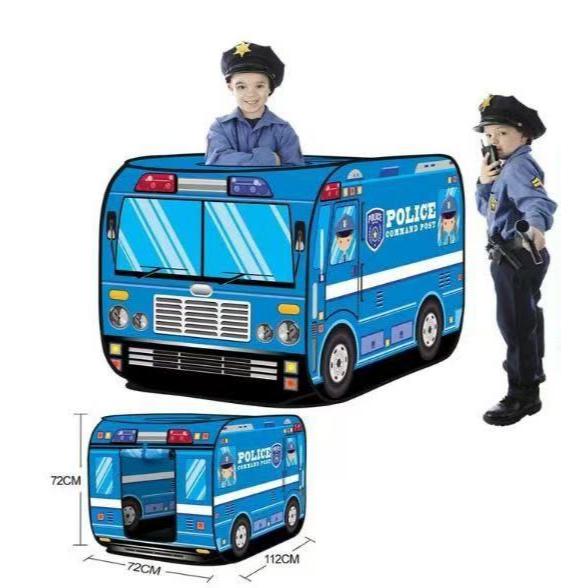 Barraca Infantil Minha Casinha Tenda Cabana Policia Bombeiro E Sorveteria Menina+promoçao