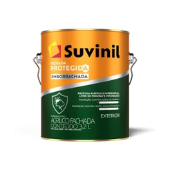 Tinta Fachada Protegida Emborrachada Tons de Cinza e Bege Mais Vendidos 3,2L Suvinil