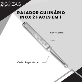 Ralador Culinário Inox 2 faces em 1 Coleção Isa Scherer em Oferta na Shopee