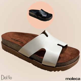 Sandália Plataforma Feminina Moleca Birken Tamanco Tratorado Slide Papete Flatform Tira em H Casual em Oferta na Shopee