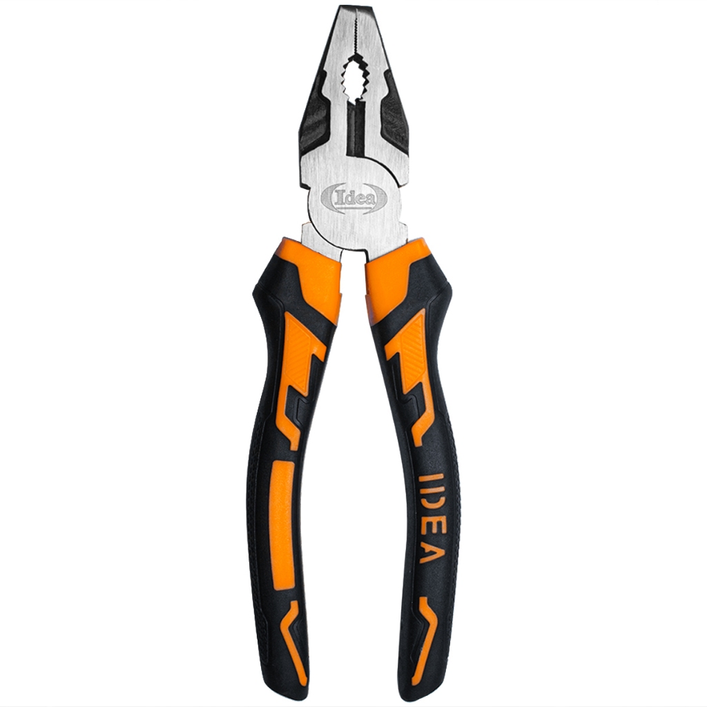 Alicate Universal Multiuso 8'' Polegadas Cabo Emborrachado Isolado Aço Cromo