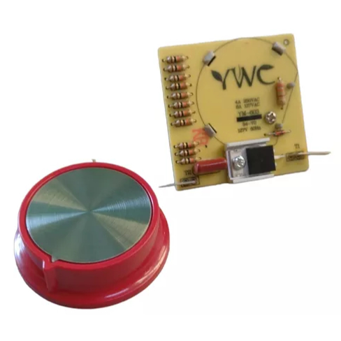 Kit Chave de Velocidade para Batedeira Planetária PHP500, 127v + Knob Vermelho