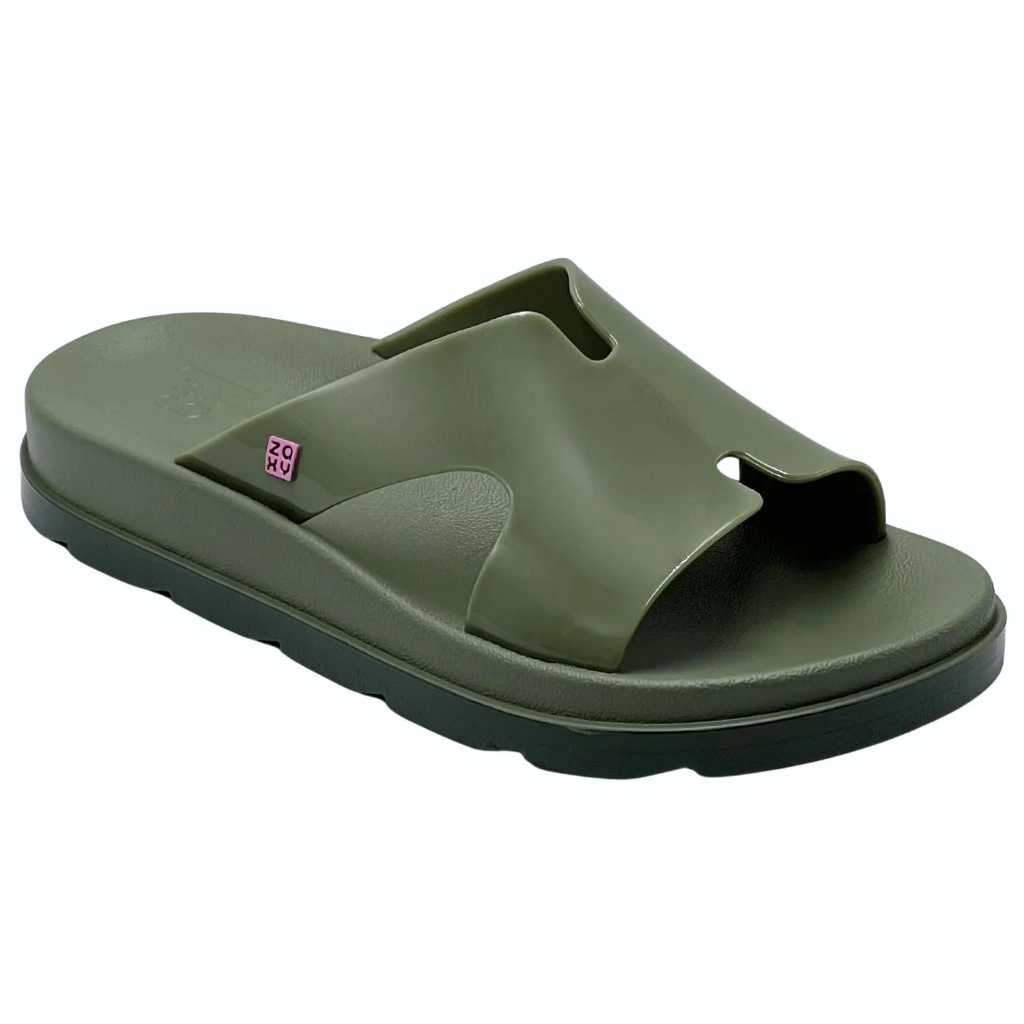 Chinelo Slide Zaxy Daily Verde Mate 19150